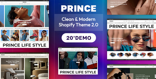 Prince-时尚Shopify多用途响应式主题