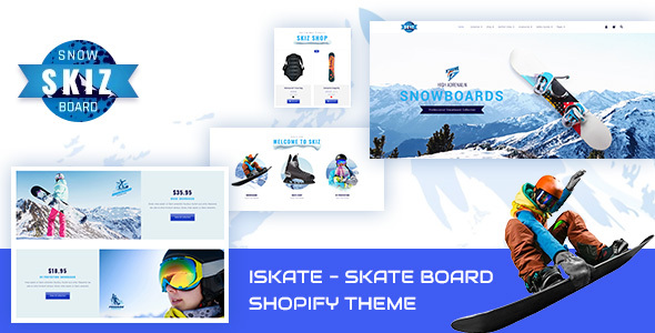 Skiz |单一产品商店，体育Shopify主题