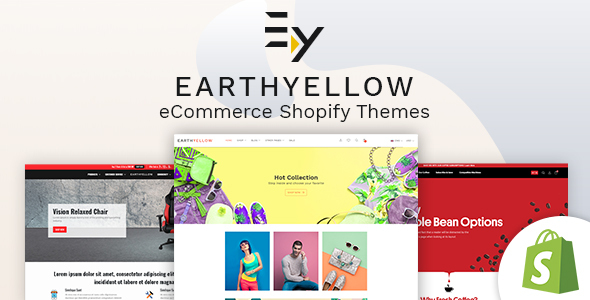 Earthyellow-Shopify部分主题