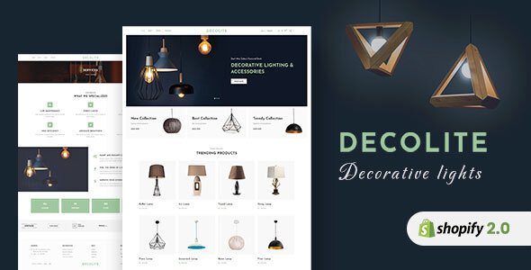 Decolite-室内家具、灯具商店Shopify主题