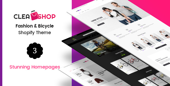 清洁Shopify主题