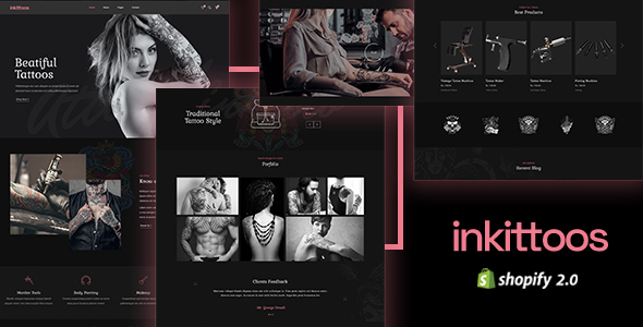 inkittoos-纹身Shopify主题