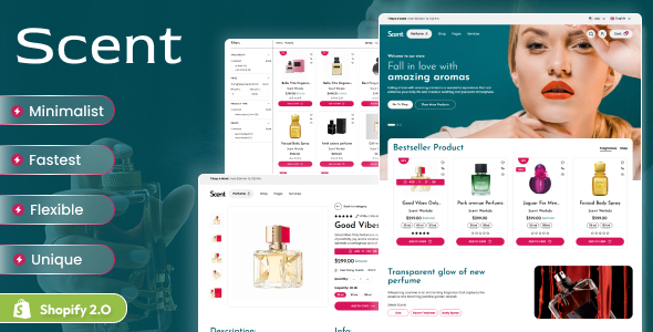 香味-Shopify 2.0香水化妆品主题