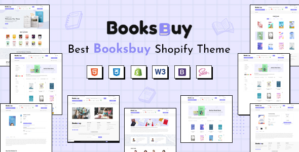 Booksbuy-电子书，书店Shopify主题操作系统2.0