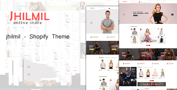 Jhilmil-时尚Shopify主题