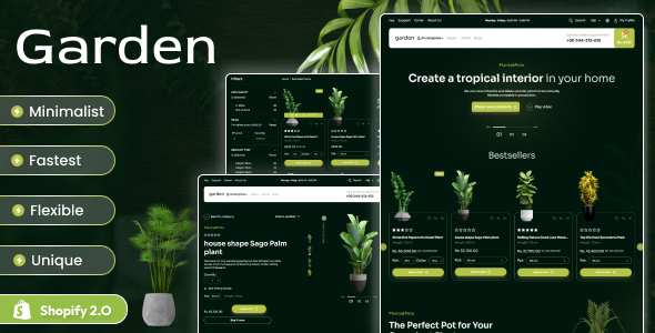 花园-Shopify 2.0电子商务主题