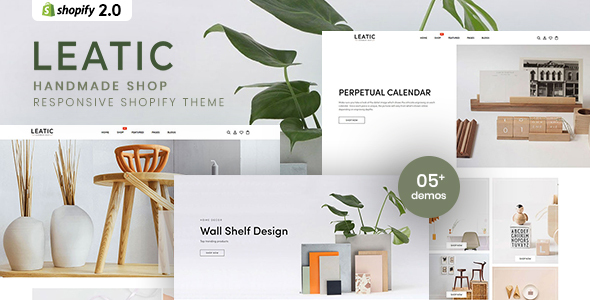 Leatic-手工商店响应式Shopify主题