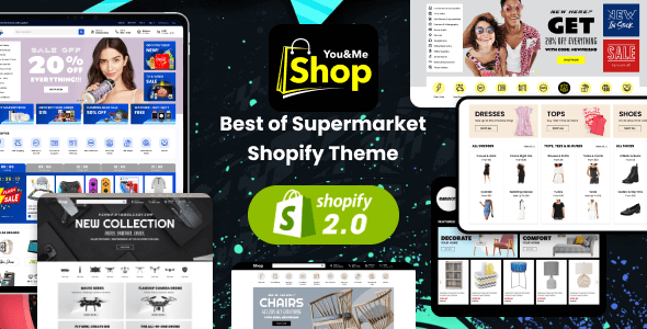You&Me Shop-最佳超市Shopify OS 2.0主题