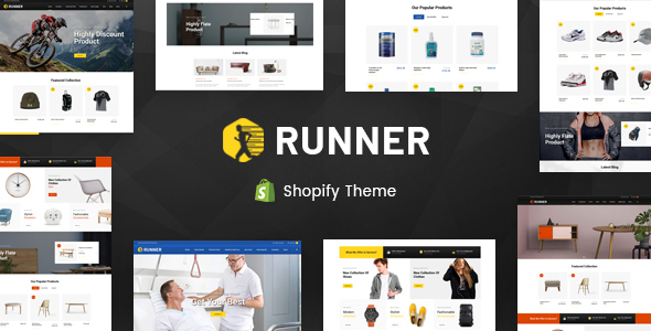 Runner-分段多用途Shopify主题