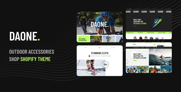 Daone-徒步旅行和体育Shopify主题