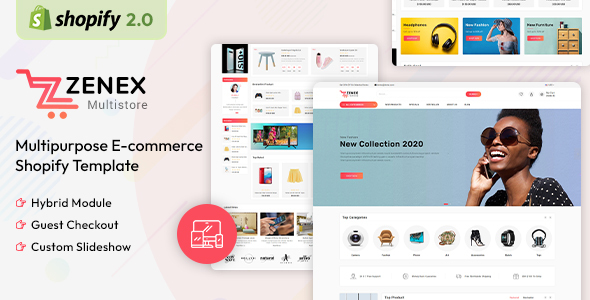 Zenex-多用途电子商务Shopify 2.0模板