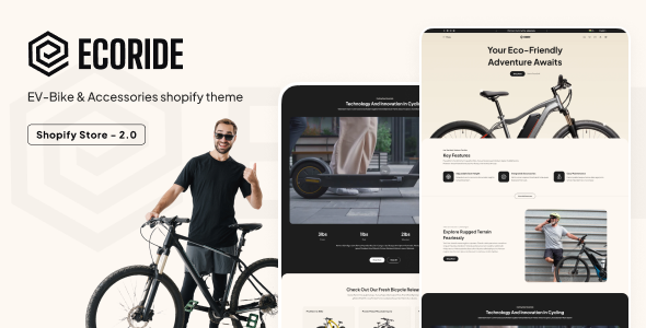 Ecorid |电动自行车单品Shopify主题
