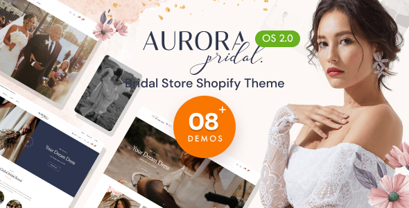 Aurora-新娘店Shopify主题操作系统2.0