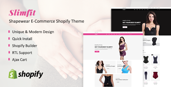 Slimfit-Shapewear Shopify主题