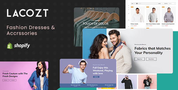 Lacozt-多用途服装，时尚商店Shopify主题