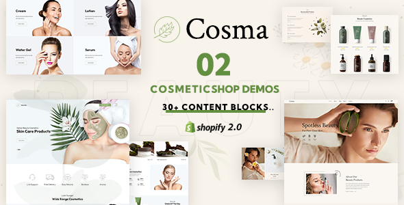 Cosma-美容化妆品Shopify商店
