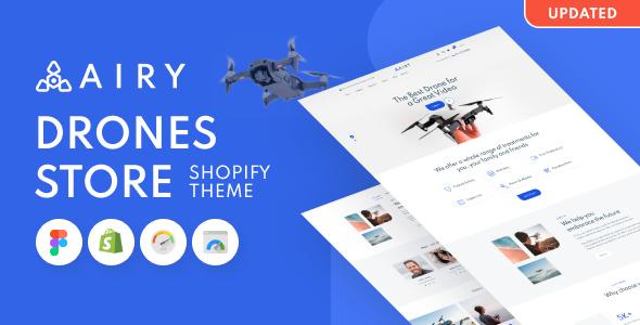 Airy-无人机商店Shopify主题