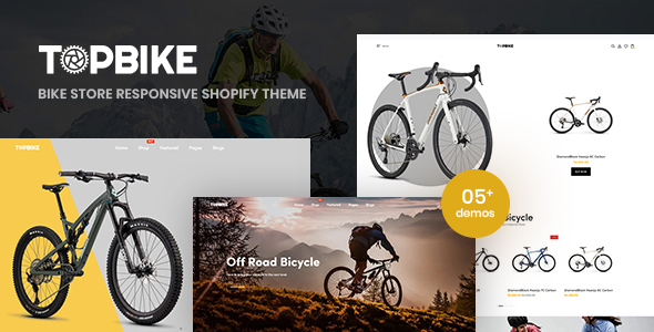 TopBike-自行车店响应式Shopify主题