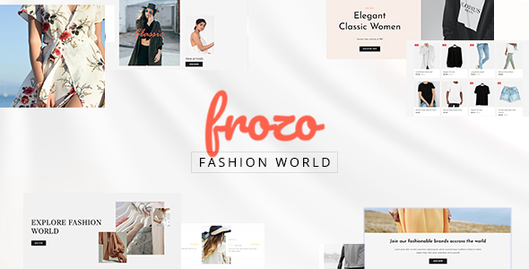 Frozo-服装和时尚Shopify主题