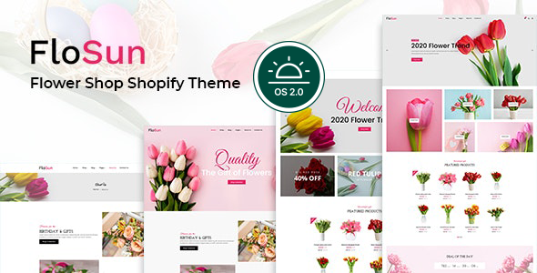 Flosun-花店Shopify主题