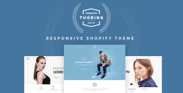Tuoring-响应式时尚、T恤、服装Shopify主题（部分准备就绪）