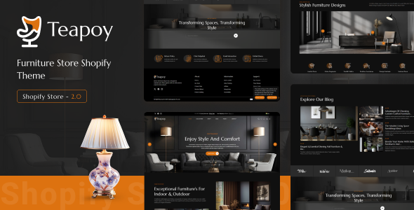 Teapoy-家具店Shopify主题