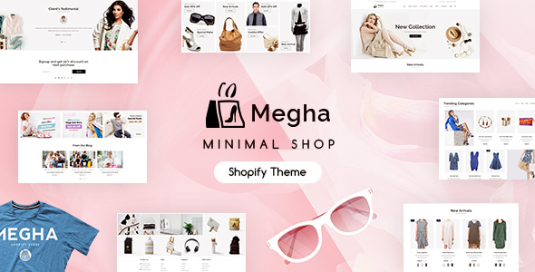 Megha-最小的Shopify商店