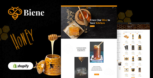 Biene-蜂蜜店Shopify主题