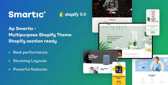 Ap Smartic-多用途Shopify主题
