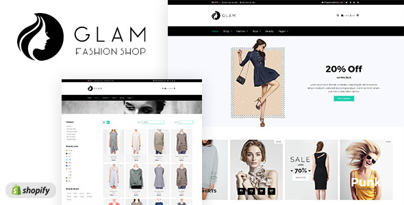 Glam-最小的Shopify主题