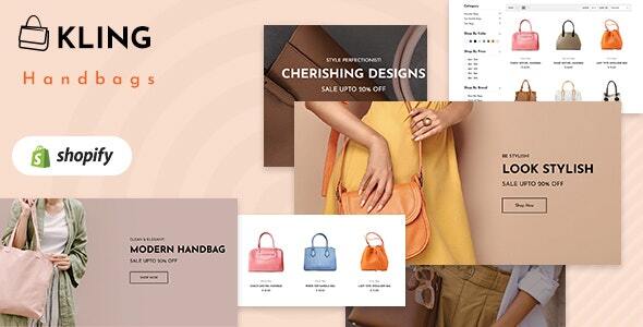 Kling-袋，鞋店Shopify