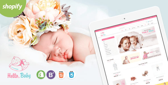 Hello Baby-分段Shopify主题