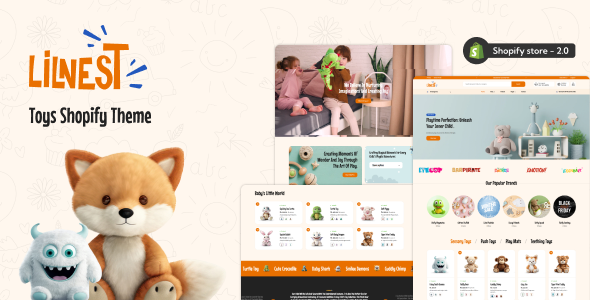 Lilnest-儿童玩具电子商务Shopify