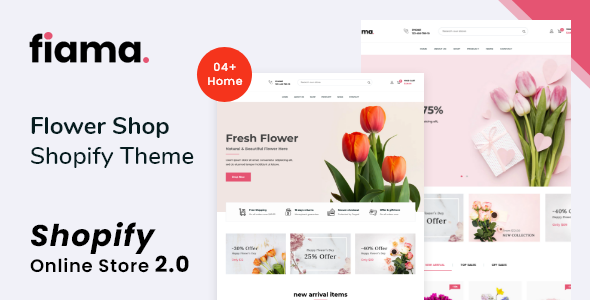 Fiama-花店和花店Shopify主题操作系统2.0