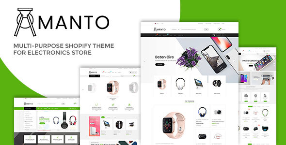 Amanto |电子商店的多用途Shopify主题