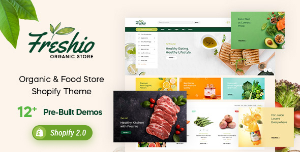Freshio-有机食品商店Shopify主题