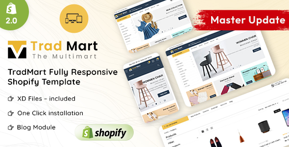Tradmart-Shopify 2.0多用途响应式主题