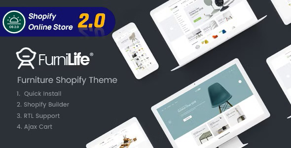 Furnilife-家具Shopify主题