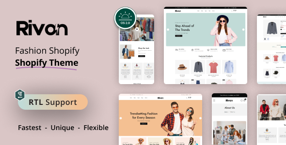 Rivon-时尚商店Shopify主题操作系统2.0