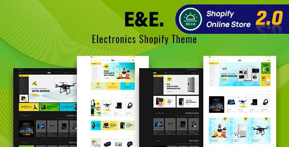 电子行业Shopify主题-E&E
