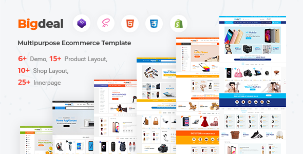 Bigdeal-Shopify响应式主题操作系统2.0