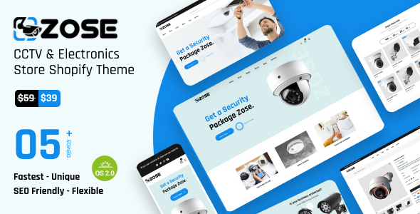 ZOSE-电子商店Shopify 2.0主题