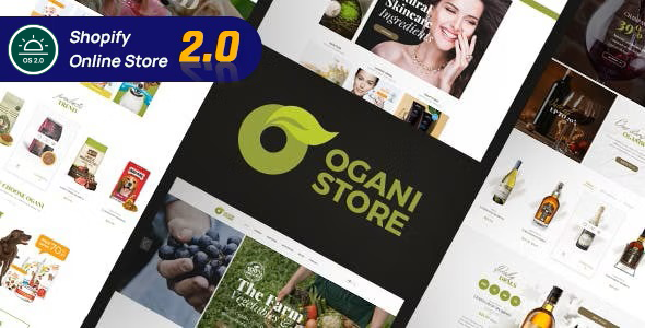 Ogani-有机食品店Shopify主题