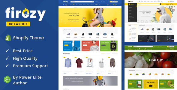 Firezy-分段多用途Shopify主题