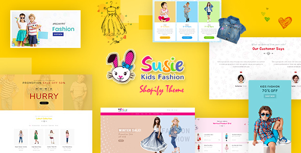 Susie |儿童Shopify主题