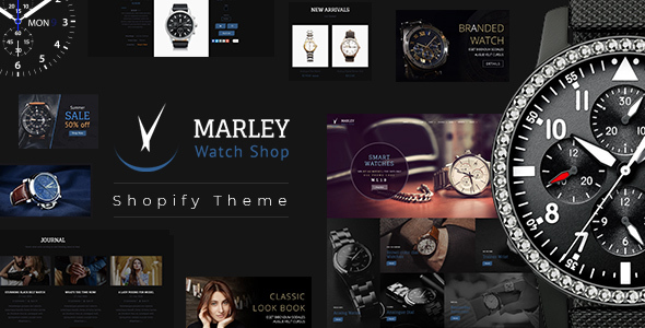 Marley |奢华手表Shopify主题