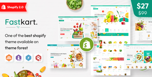 Fastkart-多用途Shopify主题