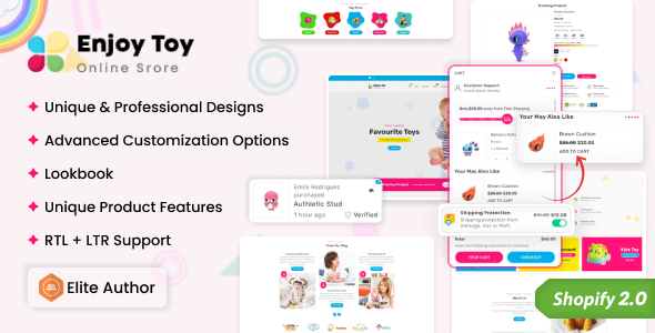 享受-儿童服装和玩具Shopify主题2.0