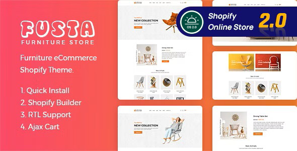 Fusta-家具Shopify主题