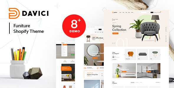 Davici终极Shopify 2主题|支持RTL